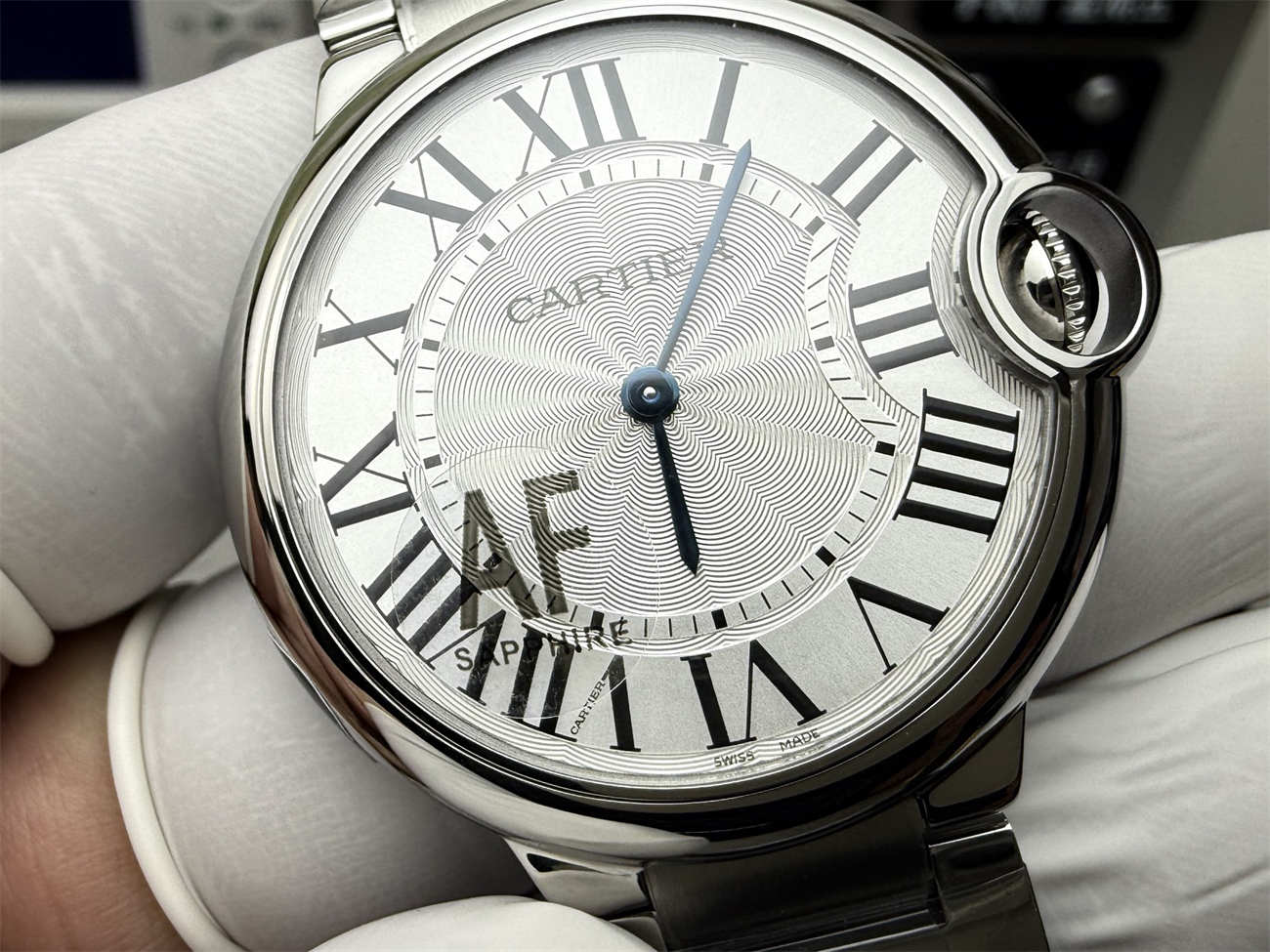 AF Factory Cartier Ballon Bleu Replica – 36mm Quartz (Unisex Steel Model)