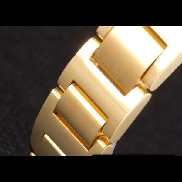 Cartier Ballon Bleu 42mm White Dial Gold Case And Bracelet new57553