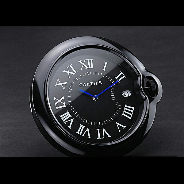 Cartier Bleu de Ballon Wall Clock Black new60358