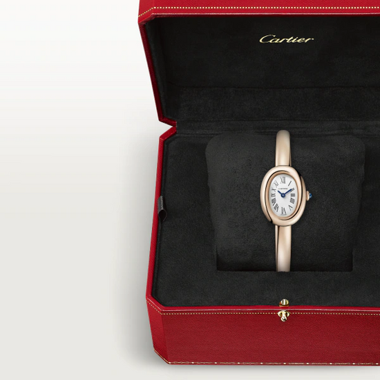 Cartier Replica Watch Baignoire Mini, 18k Rose Gold, 24.6mm, x 18.7mm, WGBA0020