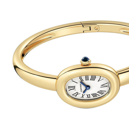 Cartier Replica Watch Baignoire Mini, 18k Yellow Gold, 24.6mm, x 18.7mm, WGBA0045