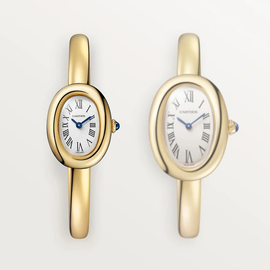 Cartier Replica Watch Baignoire Mini, 18k Yellow Gold, 24.6mm, x 18.7mm, WGBA0045