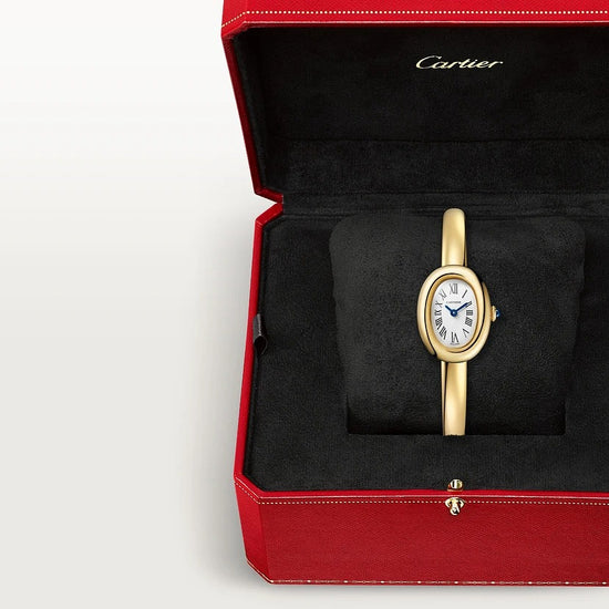 Cartier Replica Watch Baignoire Mini, 18k Yellow Gold, 24.6mm, x 18.7mm, WGBA0045