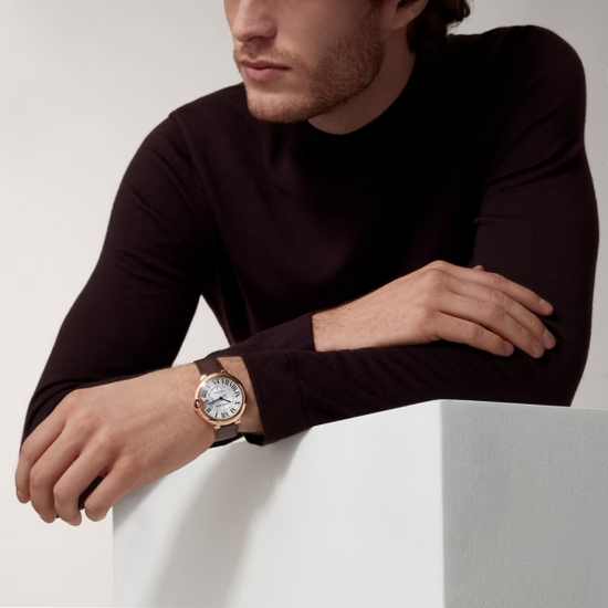 Cartier Replica Watch Ballon Bleu de Cartier Replica Watch, 18k Rose Gold, 40mm, WGBB0035
