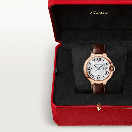 Cartier Replica Watch Ballon Bleu de Cartier Replica Watch, 18k Rose Gold, 40mm, WGBB0035