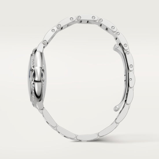 Cartier Replica Watch Ballon Bleu de Cartier Replica Watch, Stainless Steel and Diamonds, 33mm, W4BB0028