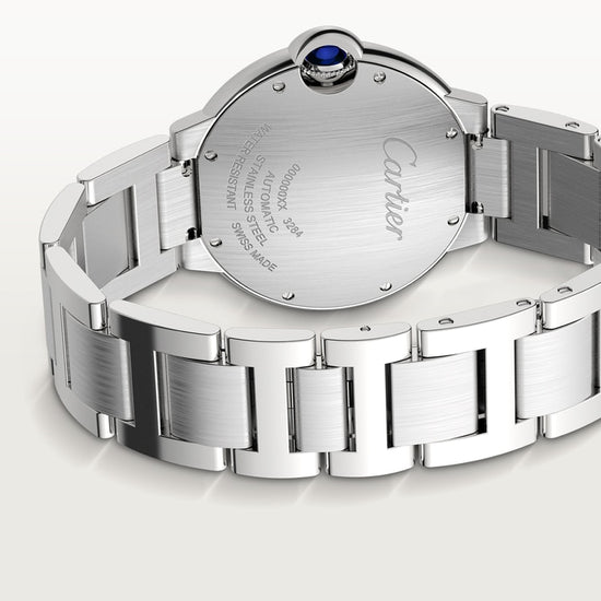 Cartier Replica Watch Ballon Bleu de Cartier Replica Watch, Stainless Steel and Diamonds, 36mm, W4BB0024