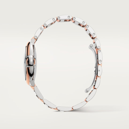Cartier Replica Watch Ballon Bleu, Stainless Steel and 18k Rose Gold, 33mm, Ladies, W2BB0032