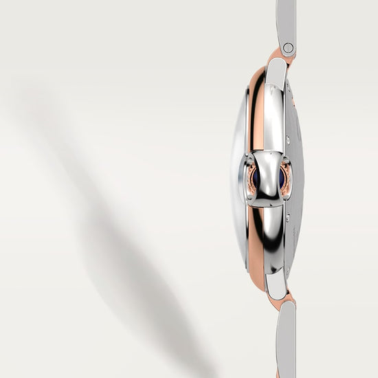 Cartier Replica Watch Ballon Bleu, Stainless Steel and 18k Rose Gold, 36mm, Ladies, W2BB0033