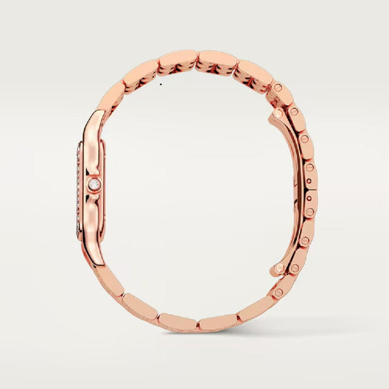 Cartier Replica Watch Panthère de Cartier Replica Watch Medium, 18k Rose Gold and Diamonds, 27mm x 36mm, WJPN0088