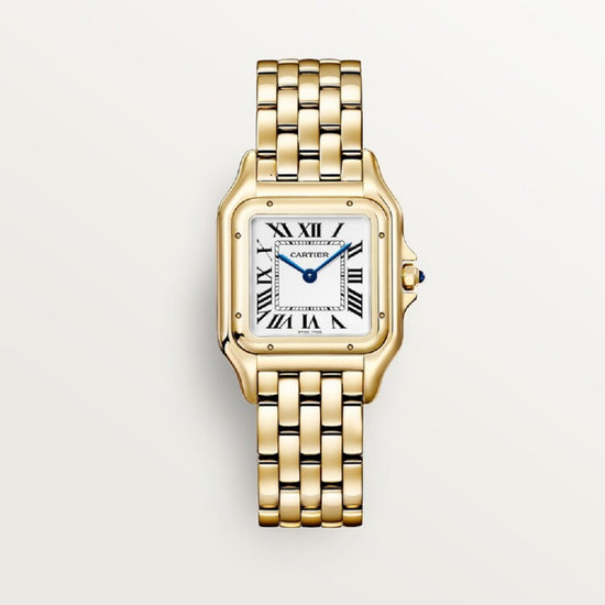 Cartier Replica Watch Panthère de Cartier Replica Watch Medium, 18k Yellow Gold, 29mm x 37mm, WGPN0058