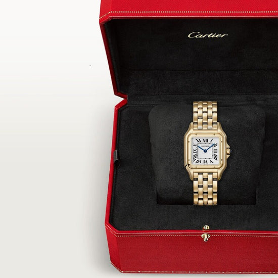 Cartier Replica Watch Panthère de Cartier Replica Watch Medium, 18k Yellow Gold, 29mm x 37mm, WGPN0058
