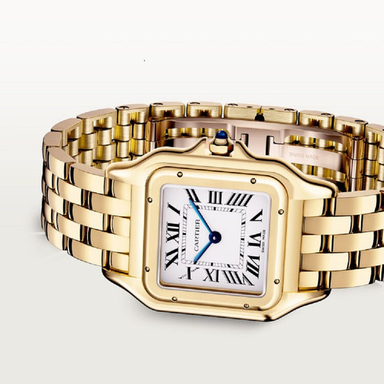 Cartier Replica Watch Panthère de Cartier Replica Watch Medium, 18k Yellow Gold, 29mm x 37mm, WGPN0058