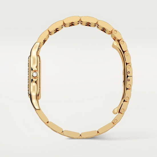 Cartier Replica Watch Panthère de Cartier Replica Watch Medium, 18k Yellow Gold, Diamonds, 27mm x 36mm, WJPN0016