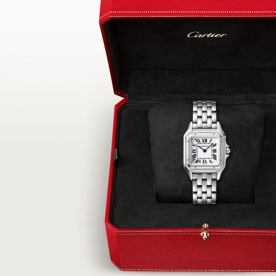 Cartier Replica Watch Panthère de Cartier Replica Watch Medium, Stainless Steel, 27mm x 37mm, WSPN0015