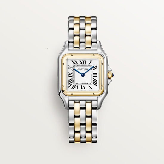 Cartier Replica Watch Panthère de Cartier Replica Watch Medium, Stainless Steel and 18k Yellow Gold, 29mm x 37mm, W2PN0019