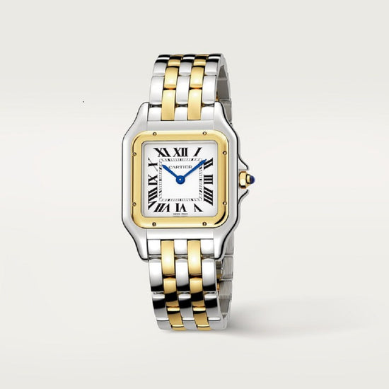 Cartier Replica Watch Panthère de Cartier Replica Watch Medium, Stainless Steel and 18k Yellow Gold, 29mm x 37mm, W2PN0019