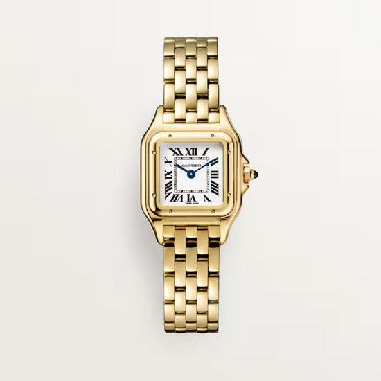 Cartier Replica Watch Panthère de Cartier Replica Watch Small, 18k Yellow Gold, 23mm x 30mm, WGPN0059