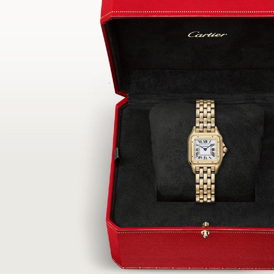 Cartier Replica Watch Panthère de Cartier Replica Watch Small, 18k Yellow Gold, 23mm x 30mm, WGPN0059