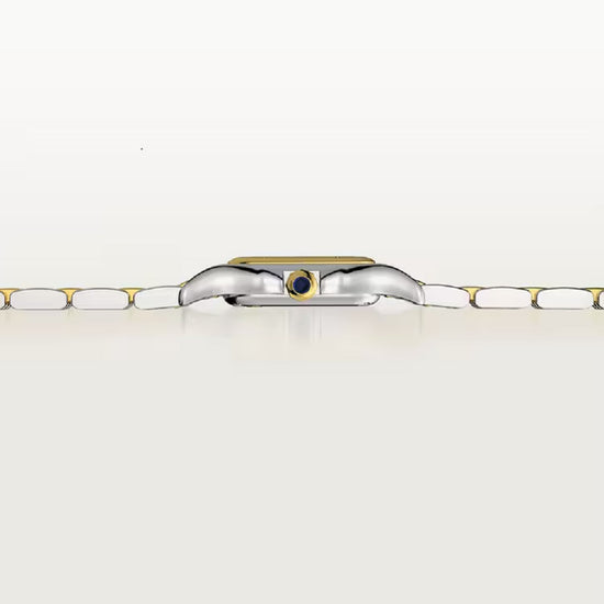 Cartier Replica Watch Panthère de Cartier Replica Watch Small, Stainless Steel and 18k Yellow Gold, 23mm x 30mm, W2PN0018
