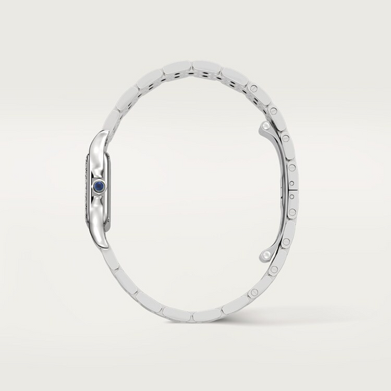 Cartier Replica Watch Panthère de Cartier Replica Watch Small, Stainless Steel, Diamonds, 23mm x 30mm, W4PN0016
