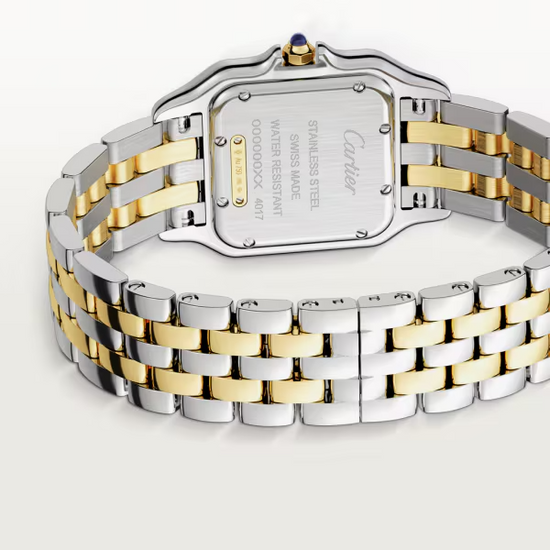 Cartier Replica Watch Panthère de Cartier Replica Watch, Stainless Steel, 18k Yellow Gold, 29mm x 37mm, W2PN0007