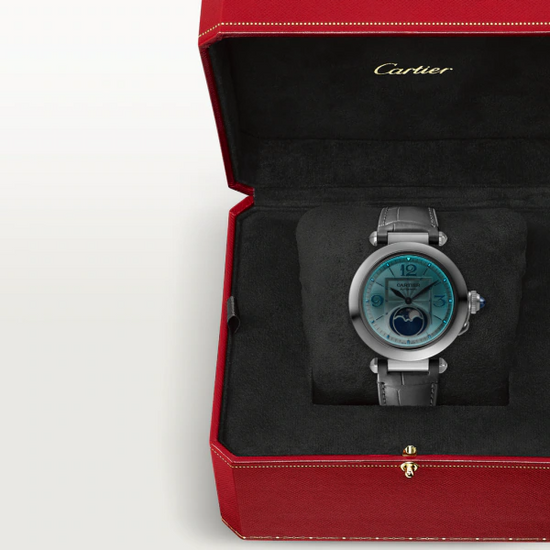 Cartier Replica Watch Pasha de Cartier Replica Watch Moonphase, Stainless Steel, 41mm, WSPA0030