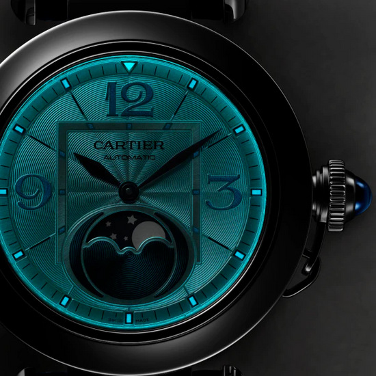 Cartier Replica Watch Pasha de Cartier Replica Watch Moonphase, Stainless Steel, 41mm, WSPA0030