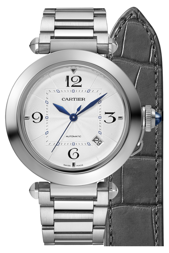 Cartier Replica Watch Pasha de Cartier Replica Watch, Stainless Steel, 41mm, WSPA0009