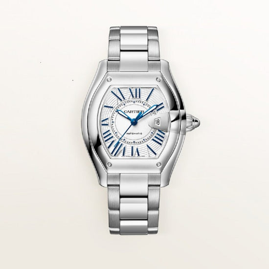 Cartier Replica Watch Roadster watch, Stainless Steel, 42.5mm x 34.92mm, WSRD0019