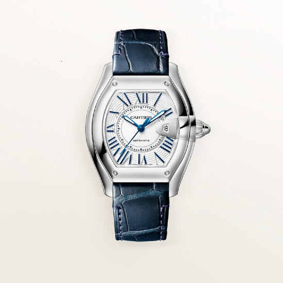 Cartier Replica Watch Roadster watch, Stainless Steel, 42.5mm x 34.92mm, WSRD0019