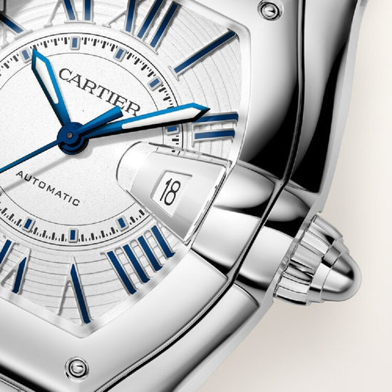 Cartier Replica Watch Roadster watch, Stainless Steel, 42.5mm x 34.92mm, WSRD0019