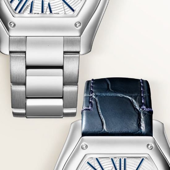 Cartier Replica Watch Roadster watch, Stainless Steel, 42.5mm x 34.92mm, WSRD0019