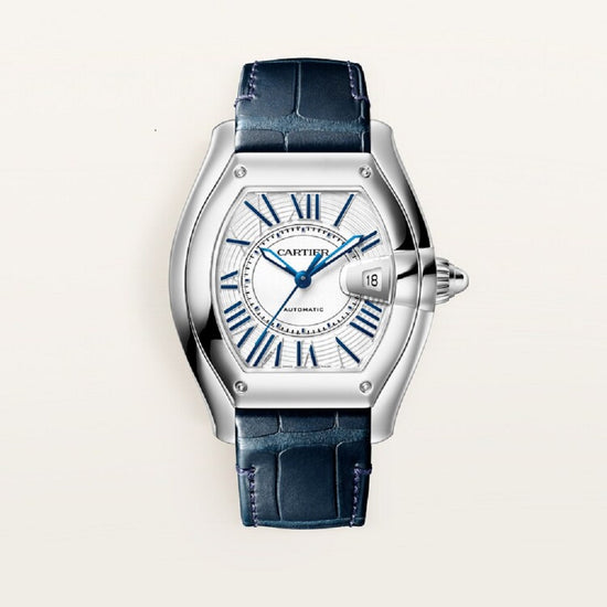 Cartier Replica Watch Roadster watch, Stainless Steel, 47.2mm x 38.8mm, WSRD0020