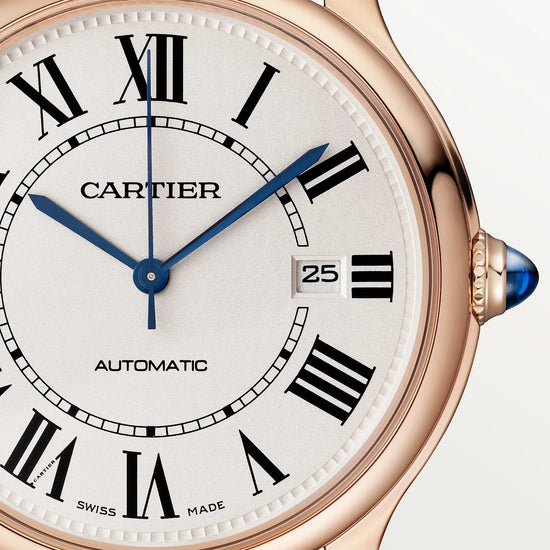 Cartier Replica Watch Ronde Louis Cartier Replica Watch, 18k Rose Gold, 40mm, WGRN0011