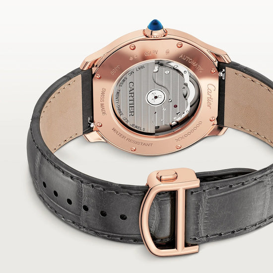 Cartier Replica Watch Ronde Louis Cartier Replica Watch, 18k Rose Gold, 40mm, WGRN0011