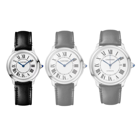 Cartier Replica Watch Ronde Must de Cartier Replica Watch, Stainless Steel, 29mm, WSRN0030
