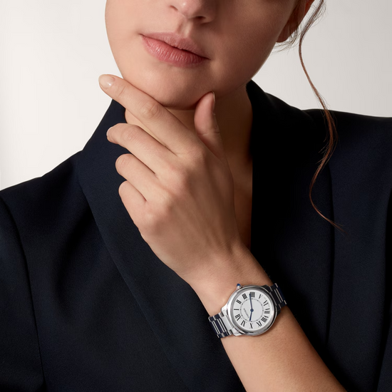 Cartier Replica Watch Ronde Must de Cartier Replica Watch, Stainless Steel, 36mm, WSRN0034