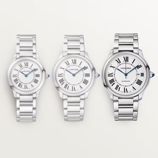 Cartier Replica Watch Ronde Must de Cartier Replica Watch, Stainless Steel, 40mm, WSRN0035