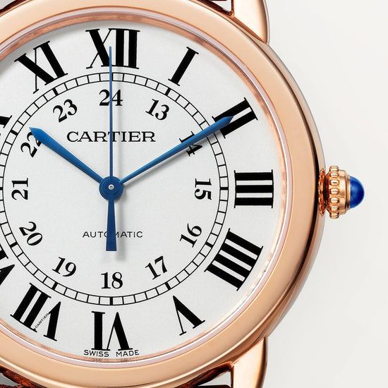 Cartier Replica Watch Ronde Solo de Cartier Replica Watch, 18k Rose Gold, 36mm, W2RN0008