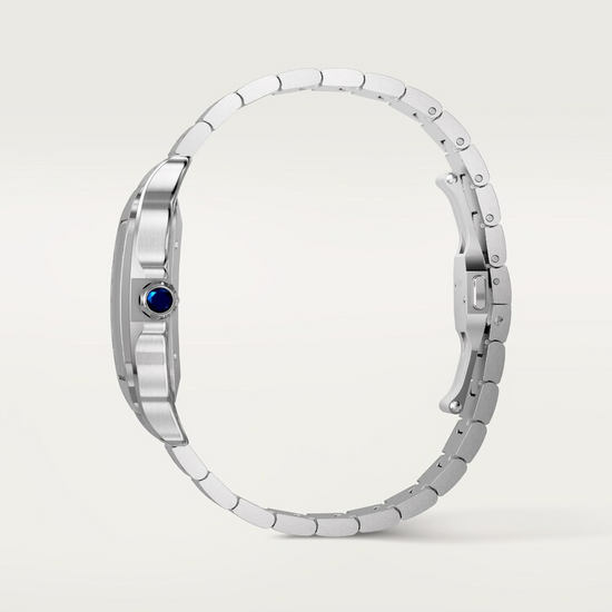 Cartier Replica Watch Santos de Cartier Replica Watch Dual Time, Stainless Steel, 40.2mm, WSSA0076