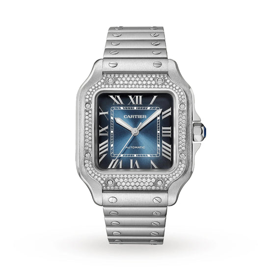 Cartier Replica Watch Santos de Cartier Replica Watch, Stainless Steel, 35.1mm, W4SA0006
