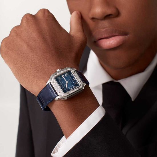 Cartier Replica Watch Santos de Cartier Replica Watch, Stainless Steel, 35.1mm, W4SA0006