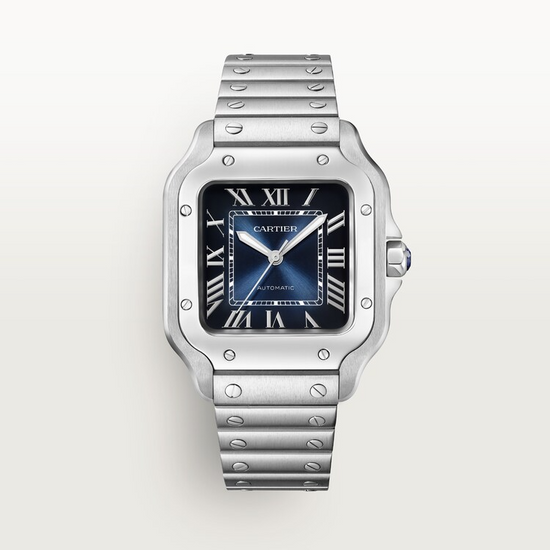 Cartier Replica Watch Santos de Cartier Replica Watch, Stainless Steel, 35.1mm, WSSA0063