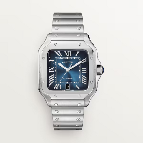 Cartier Replica Watch Santos de Cartier Replica Watch, Stainless Steel, 39.8mm, WSSA0030