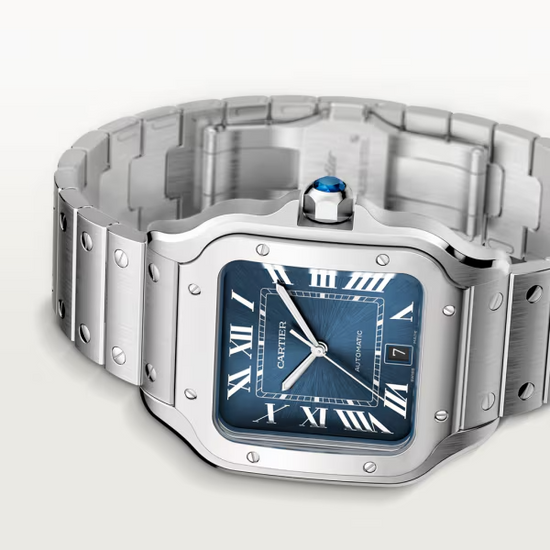 Cartier Replica Watch Santos de Cartier Replica Watch, Stainless Steel, 39.8mm, WSSA0030