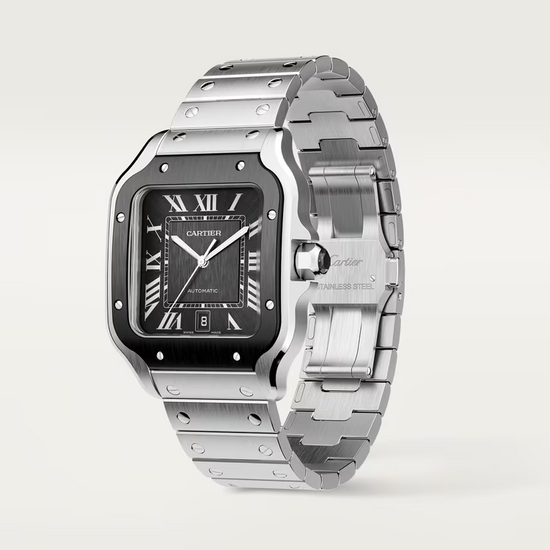 Cartier Replica Watch Santos de Cartier Replica Watch, Stainless Steel, 39.8mm, WSSA0037