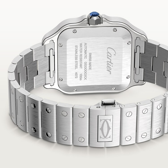 Cartier Replica Watch Santos de Cartier Replica Watch, Stainless Steel, 39.8mm, WSSA0062