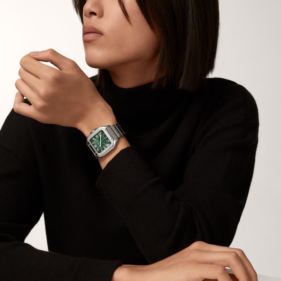 Cartier Replica Watch Santos de Cartier Replica Watch, Stainless Steel, 39.8mm, WSSA0062