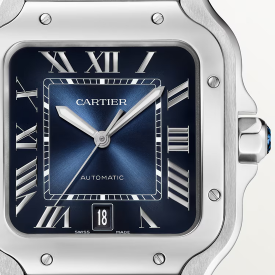 Cartier Replica Watch Santos de Cartier Replica Watch, Stainless Steel, 39.8mm, WSSA0071